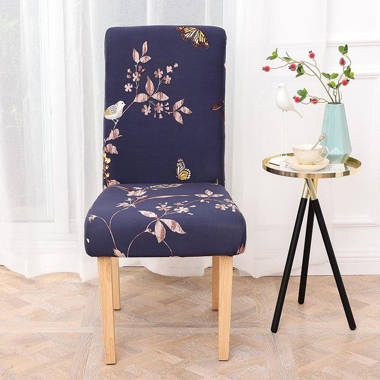 Navy dining chair discount covers